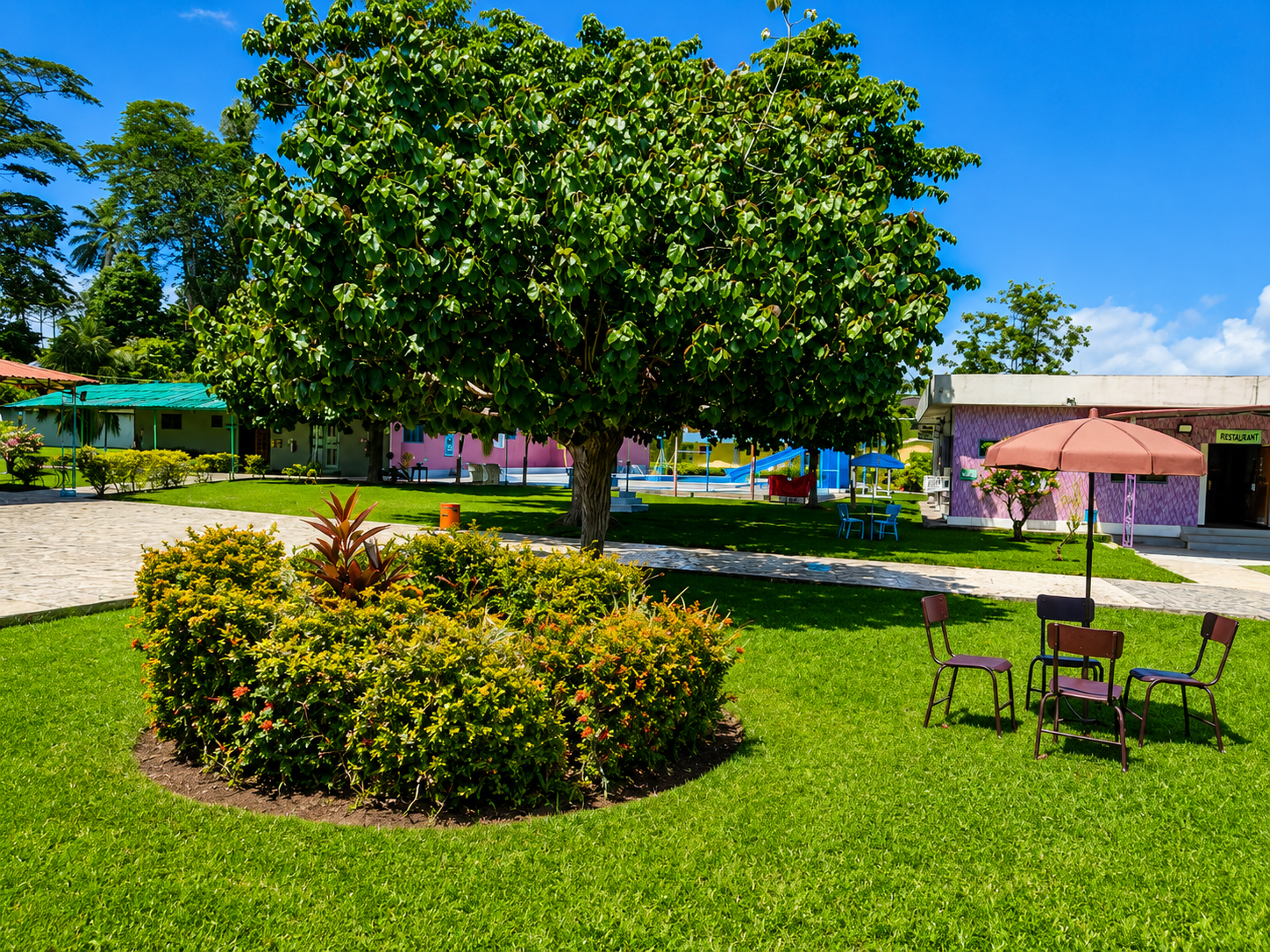 Auberge Akwaba — vue 1